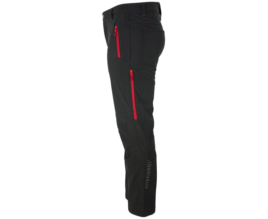 Bennon FORCE Trousers black/red Softshellové nohavice
