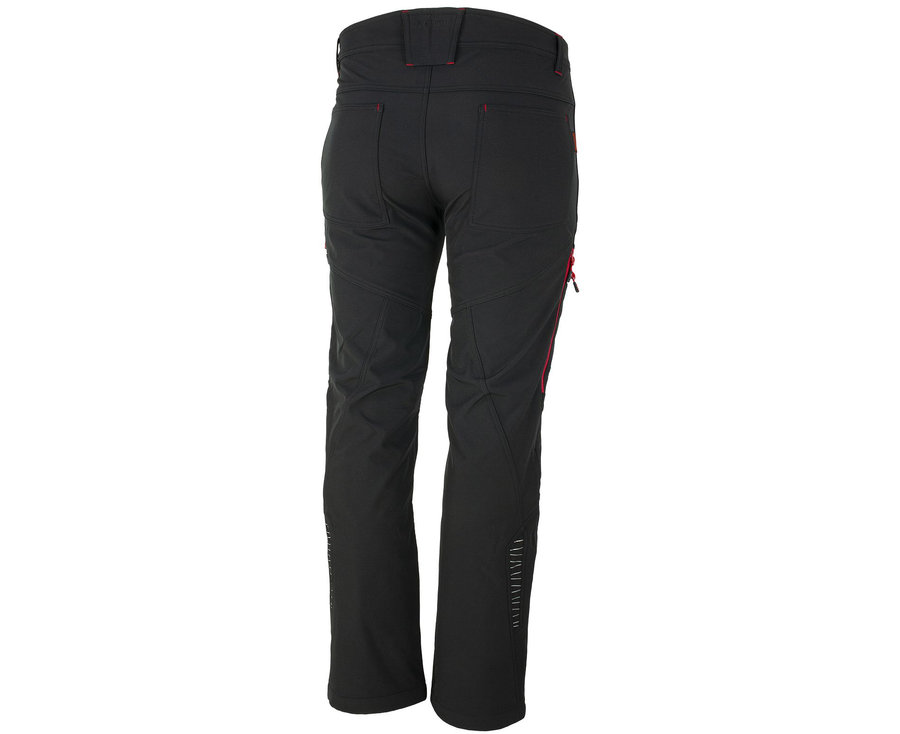 Bennon FORCE Trousers black/red Softshellové nohavice