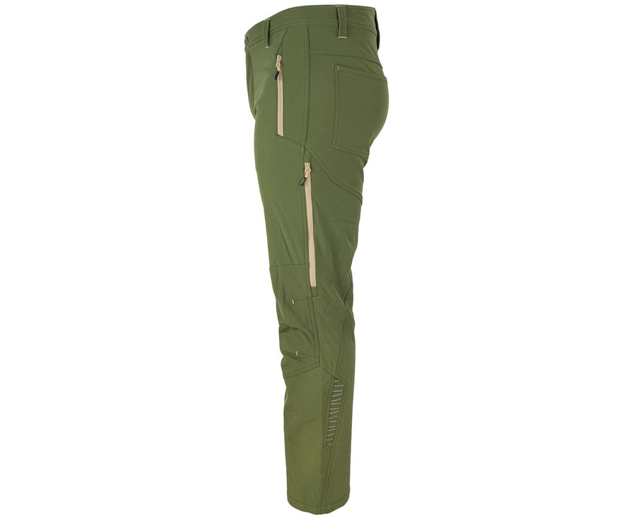 Bennon FORCE Trousers green/sand Softshellové nohavice