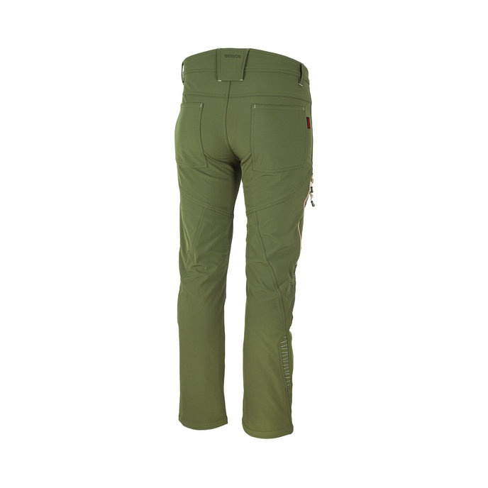 Bennon FORCE Trousers green/sand Softshellové nohavice