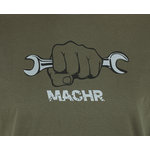 Bennon MACHR TOOL T-shirt green Tričko