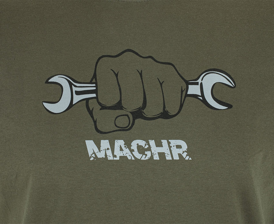 Bennon MACHR TOOL T-shirt green Tričko