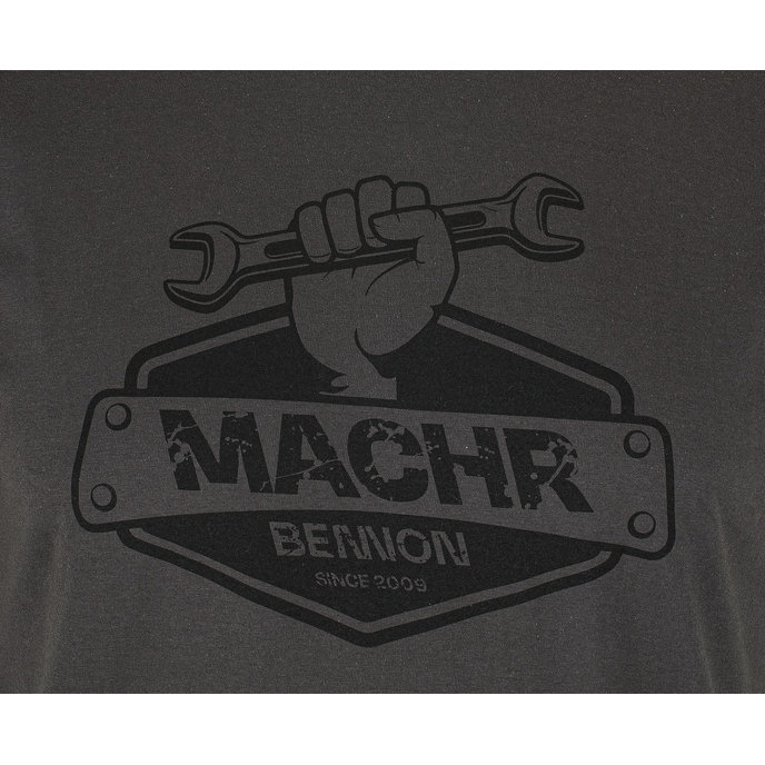 Bennon MACHR TOOL T-shirt grey Tričko