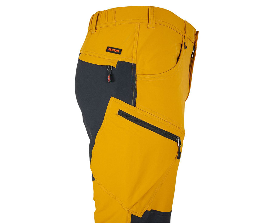 Bennon FOBOS Trousers ocher/grey Outdoorové nohavice