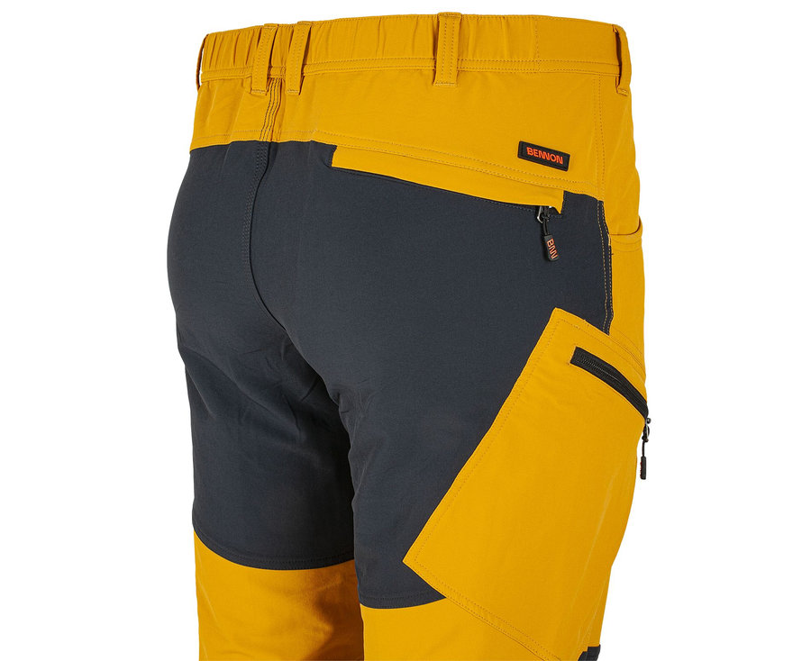 Bennon FOBOS Trousers ocher/grey Outdoorové nohavice