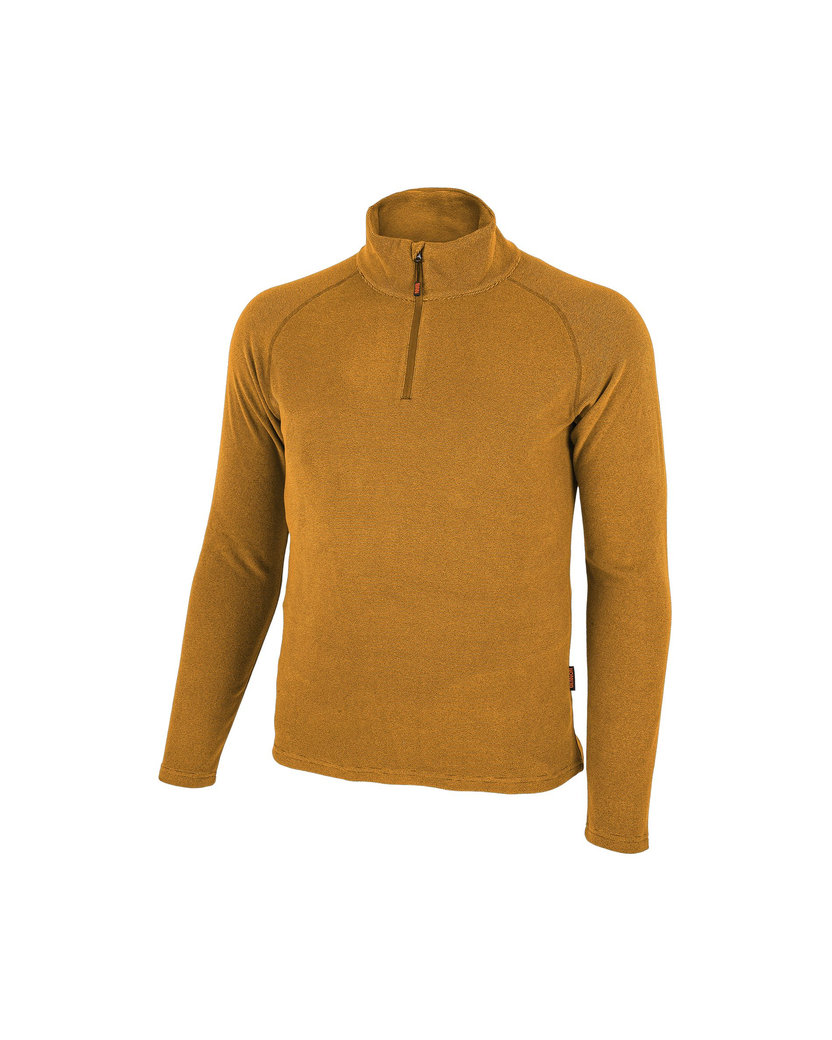 Bennon POLAROS Sweatshirt ocher Flísová mikina