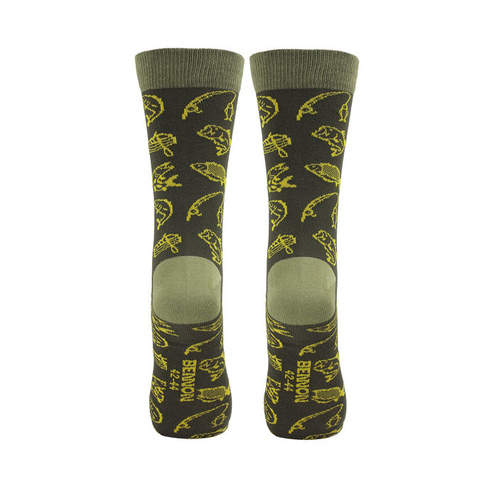 Bennon BENNONKY Fish Socks green Fish Socks green Ponožky