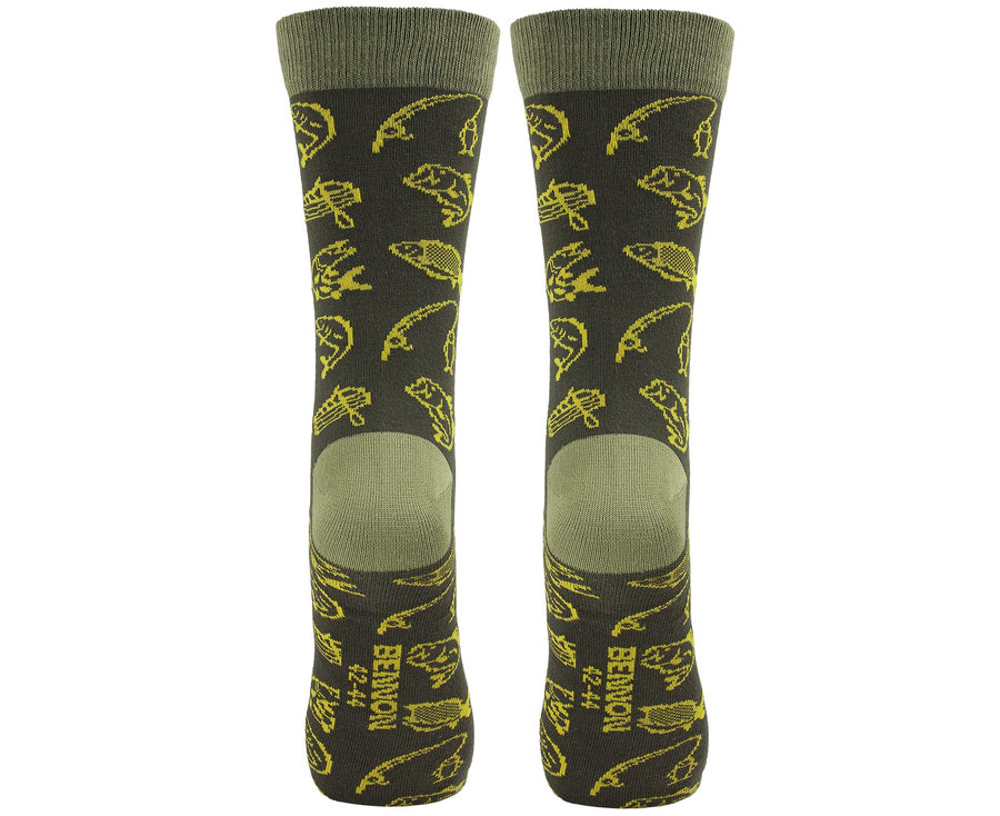 Bennon BENNONKY Fish Socks green Fish Socks green Ponožky