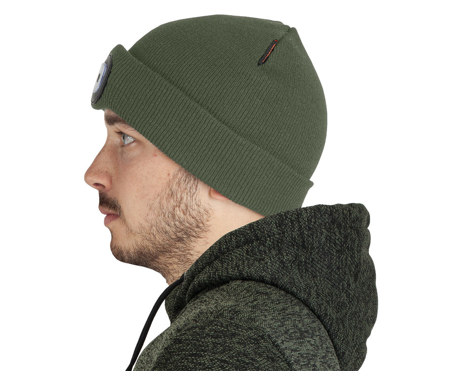 Bennon LUMOS USB LED green čiapka