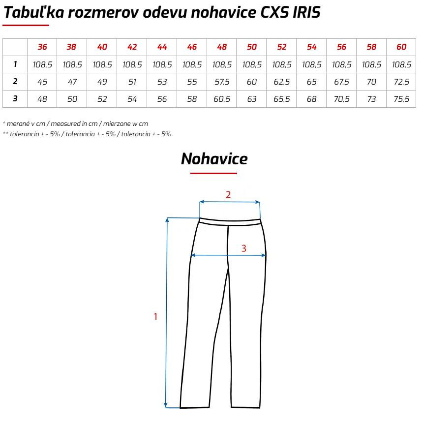 CXS IRIS Dámske nohavice