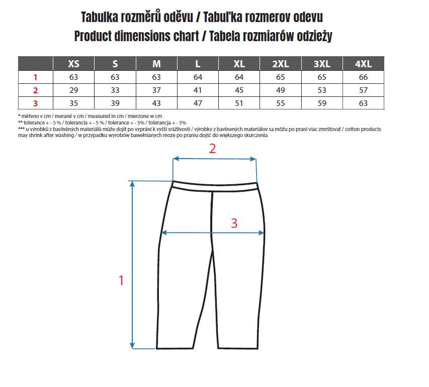 CXS MIA Dámske 3/4 legíny