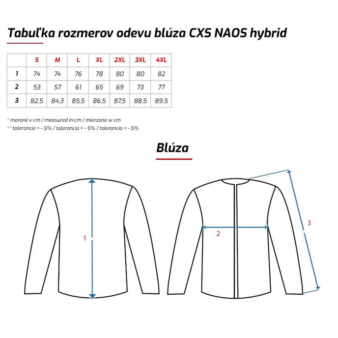 CXS NAOS Pánska hybridná bunda
