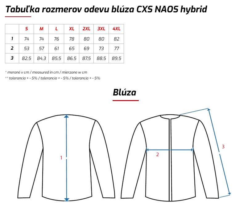 CXS NAOS Pánska hybridná bunda