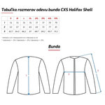 CXS HALIFAX SHELL Pánska výstražná bunda