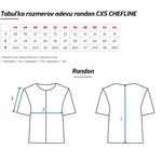 CXS CHEFLINE W-S Pánsky kuchársky rondon