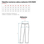 CXS ENZO Pánske kuchárske nohavice
