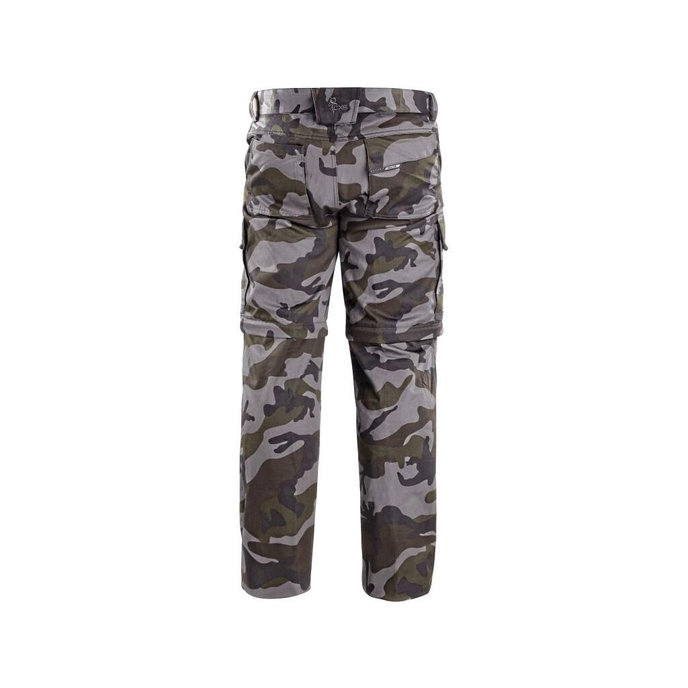 CXS CAMO Pánske maskáčové nohavice 2v1