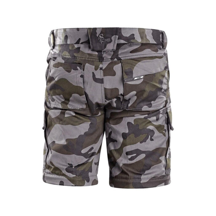 CXS CAMO Pánske maskáčové nohavice 2v1