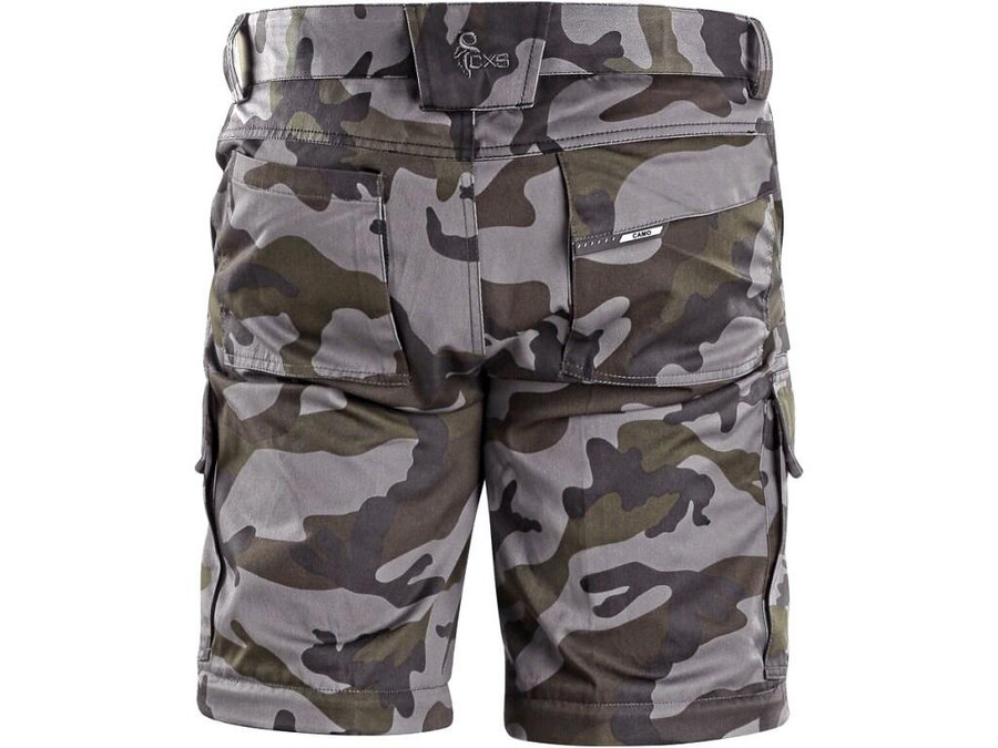 CXS CAMO Pánske maskáčové nohavice 2v1