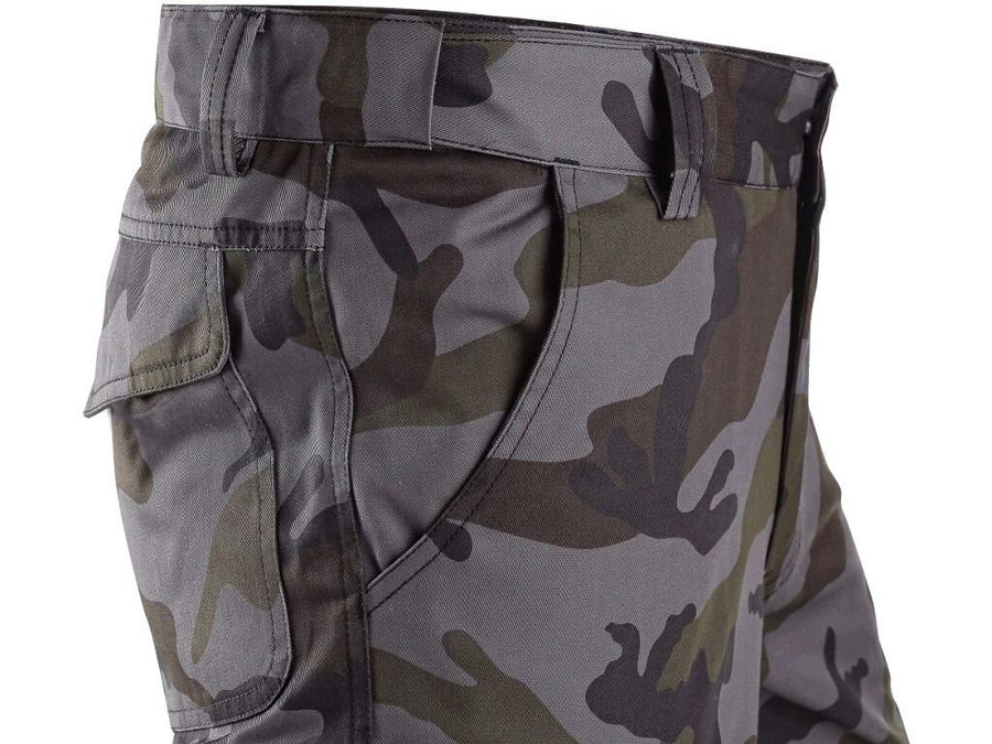 CXS CAMO Pánske maskáčové nohavice 2v1