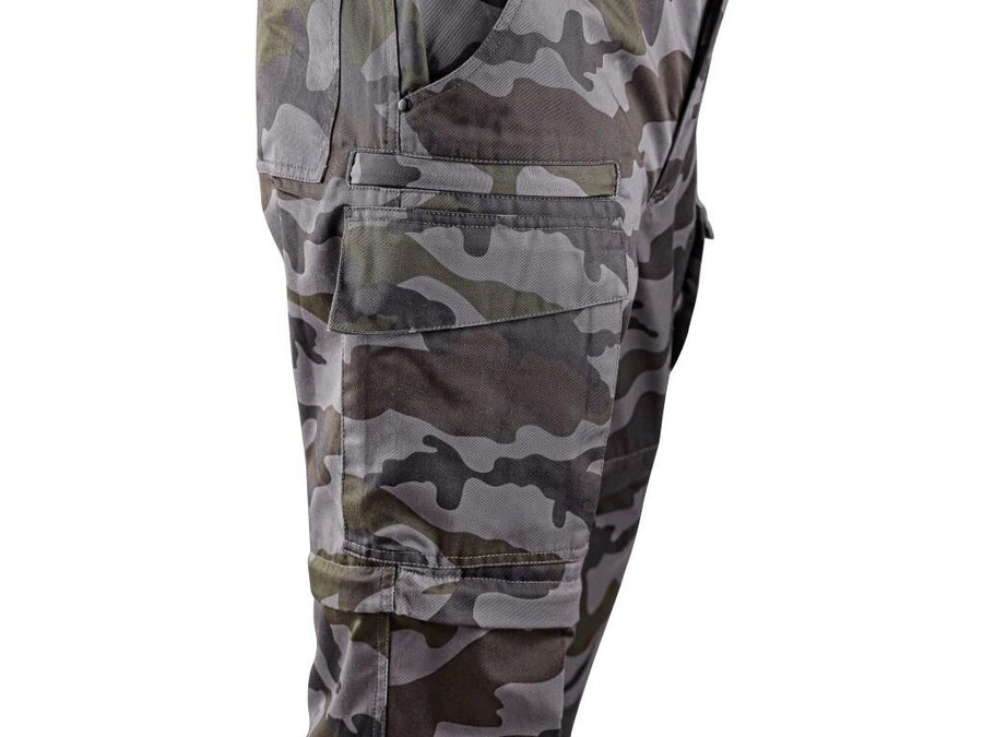 CXS CAMO Pánske maskáčové nohavice 2v1