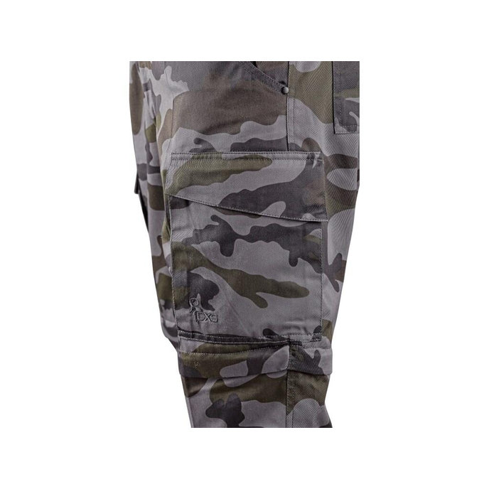 CXS CAMO Pánske maskáčové nohavice 2v1
