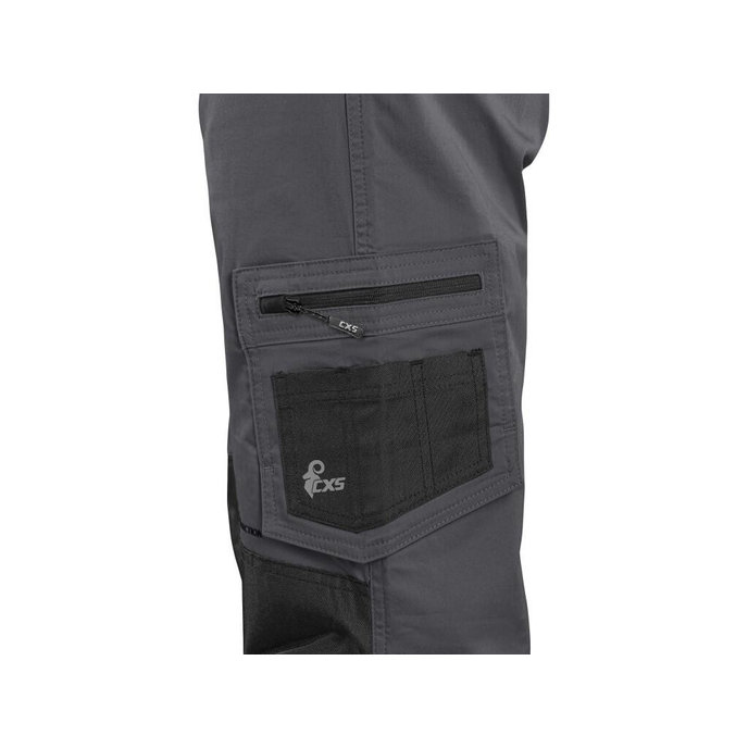 CXS SOLIS FLEX Pánske pracovné nohavice na traky