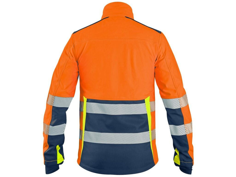 CXS BENSON Výstražná softshellová bunda pánska