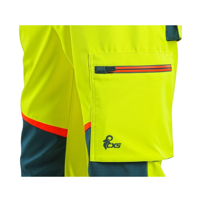 CXS BEDFORD Výstražné softshellové nohavice