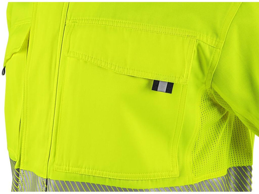 CXS HALIFAX Pánska výstražná blúza so sieťovinou