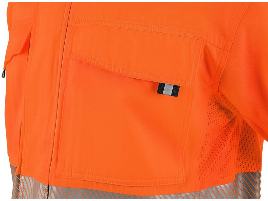 CXS HALIFAX Pánska výstražná blúza so sieťovinou