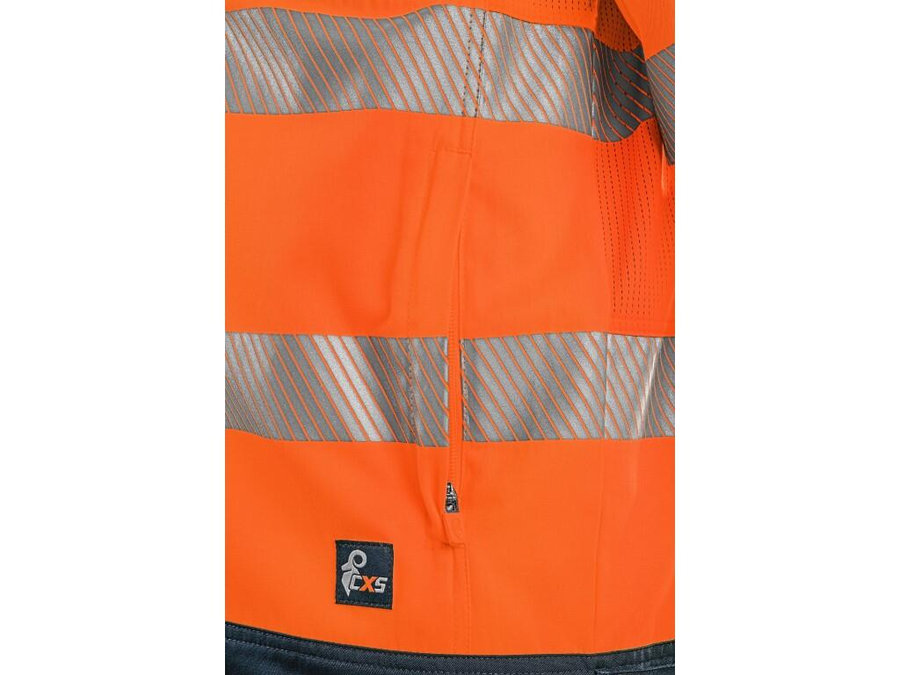 CXS HALIFAX Pánska výstražná blúza so sieťovinou
