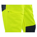 CXS HALIFAX Pánske výstražné nohavice so sieťovinou