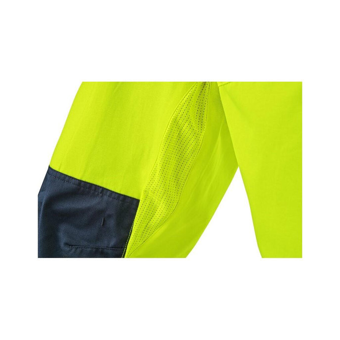 CXS HALIFAX Pánske výstražné nohavice so sieťovinou