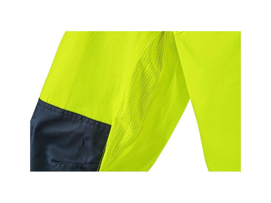 CXS HALIFAX Pánske výstražné nohavice so sieťovinou