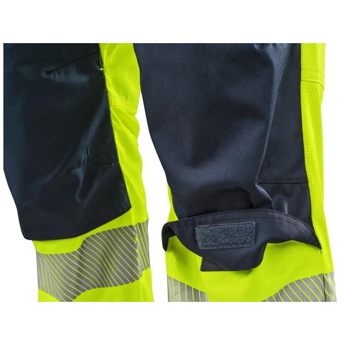 CXS HALIFAX Pánske výstražné nohavice so sieťovinou
