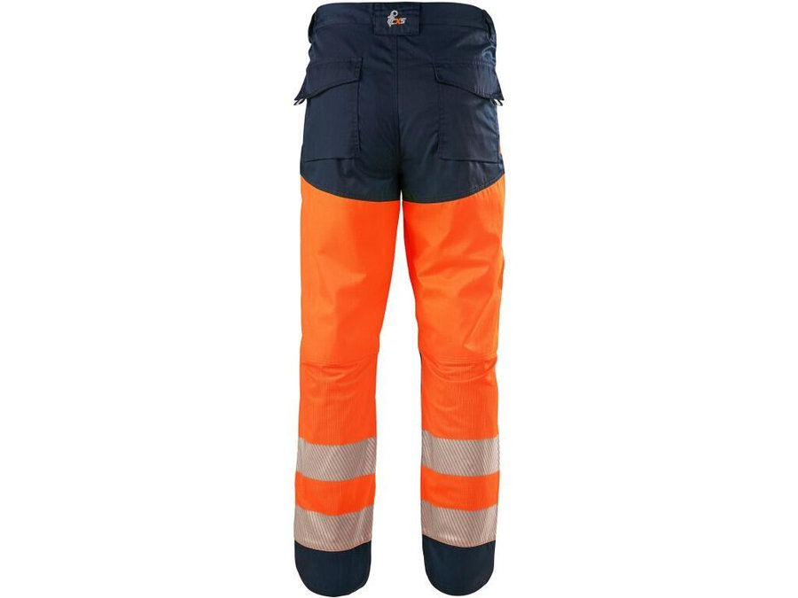 CXS HALIFAX Pánske výstražné nohavice so sieťovinou