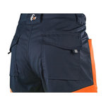 CXS HALIFAX Pánske výstražné nohavice so sieťovinou