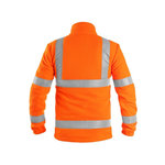 CXS PRESTON Pánska reflexná fleecová bunda