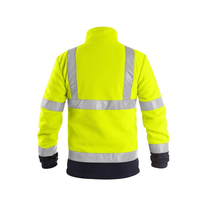 CXS PRESTON Pánska reflexná fleecová bunda