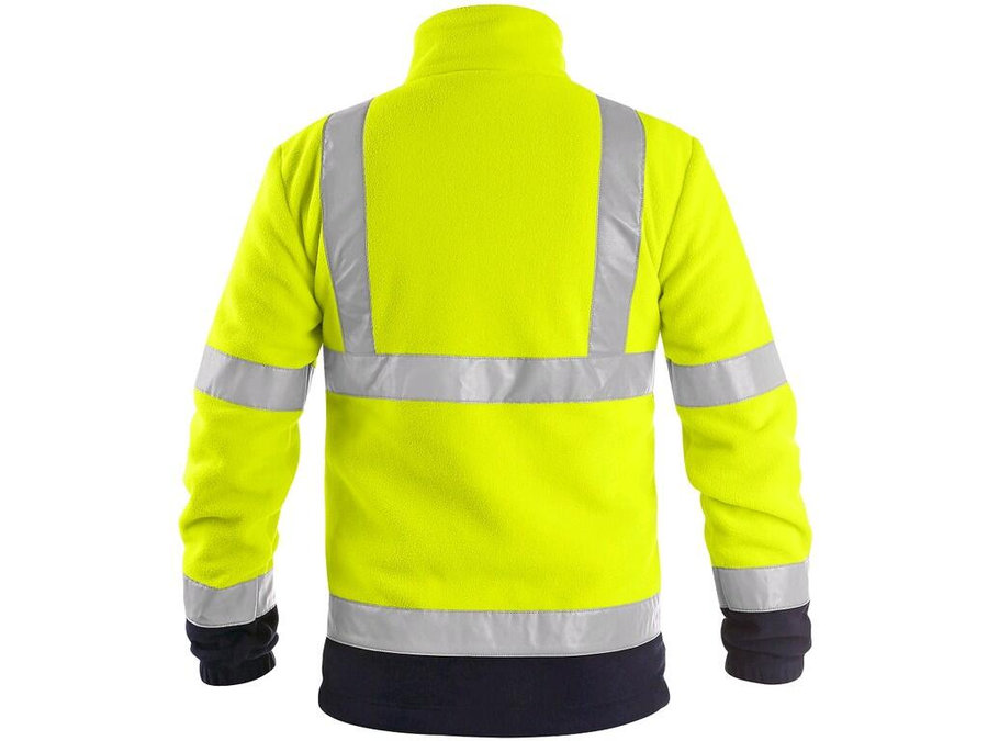 CXS PRESTON Pánska reflexná fleecová bunda