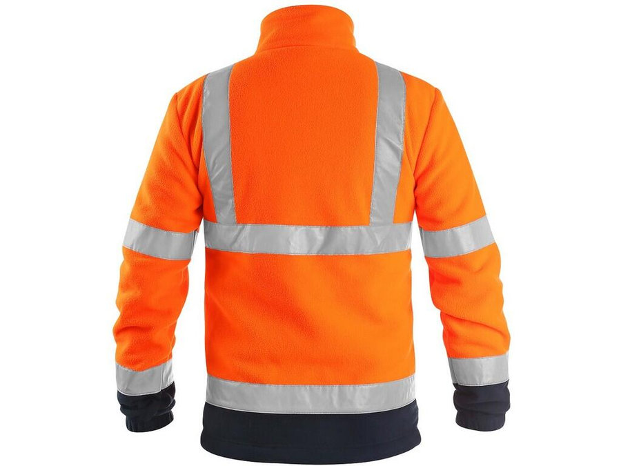 CXS PRESTON Pánska reflexná fleecová bunda