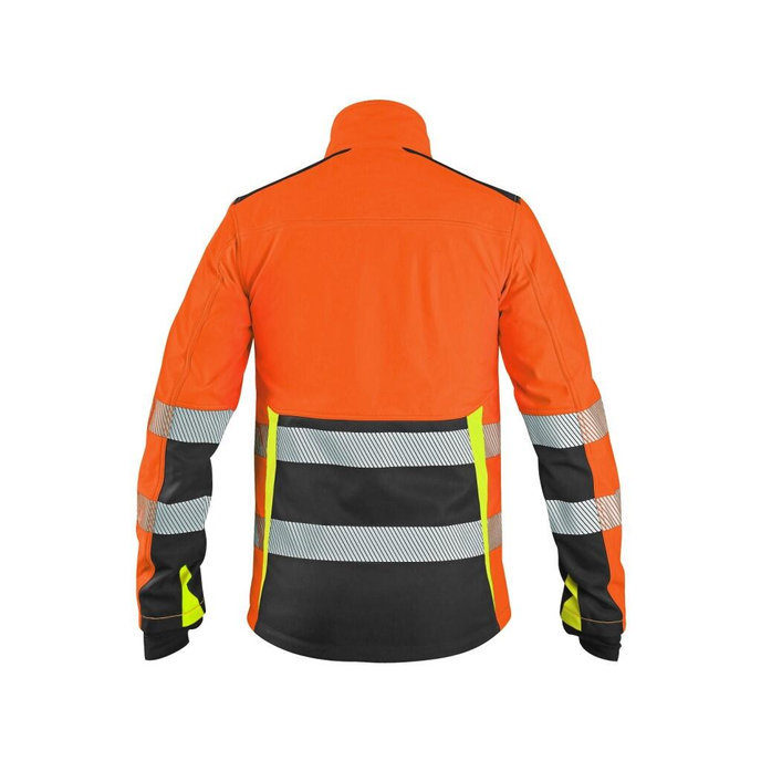 CXS BENSON Výstražná softshellová bunda pánska