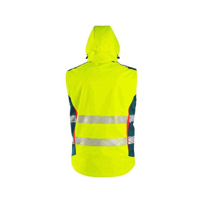 CXS BEDFORD Výstražná softshellová bunda 2v1