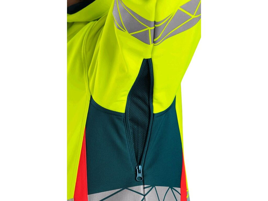 CXS BEDFORD WINTER Výstražná zimná softshellová bunda