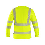 CXS OLDHAM Pánske výstražné tričko s dlhým rukávom