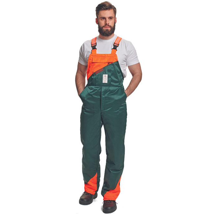 CXS LESNÍK Pánske protiporezové lesnícke nohavicena traky