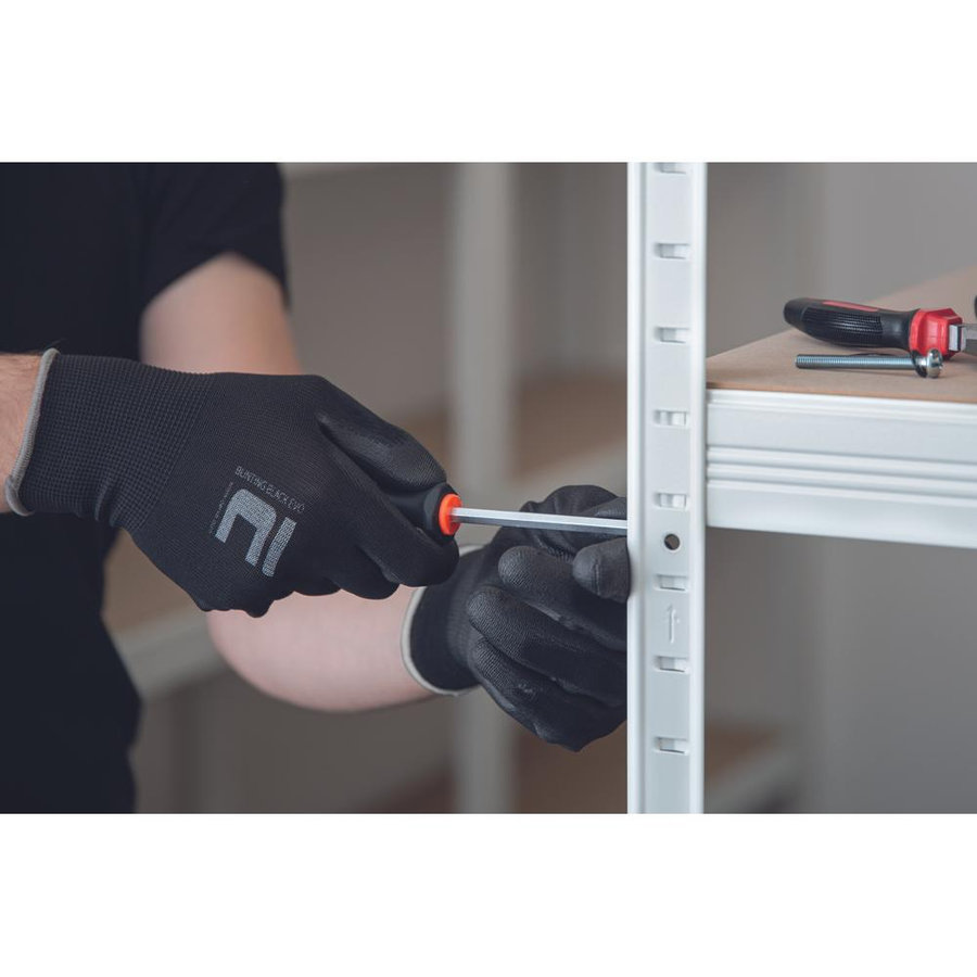 Cerva BUNTING EVOLUTION BLACK Pracovné rukavice