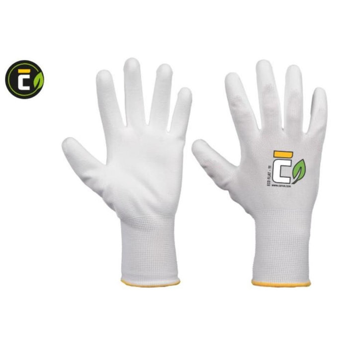 Cerva ECO FLAT Pracovné rukavice 12 párov