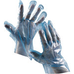 Cerva DUCK BLUE HG JR Jednorazové PE rukavice 100 ks